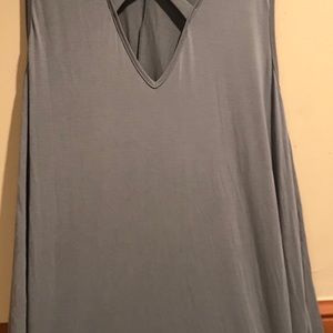 Auditions dress with Crisscross design sleeveless